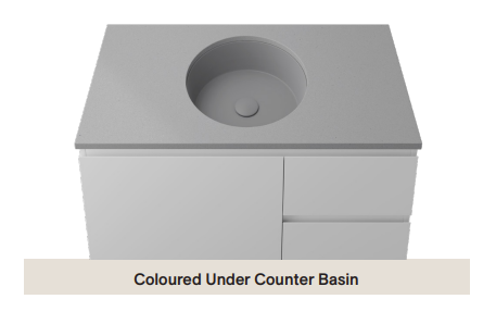 Timberline Allure Undermount Basin 360mm, Matte Mint