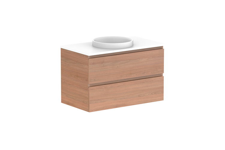 ADP Glacier Pro Full Depth All Drawer Twin Vanity