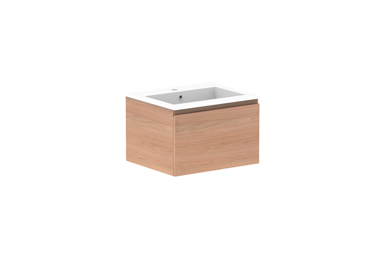ADP Glacier Lite Full Depth All Drawer Slim Vanity
