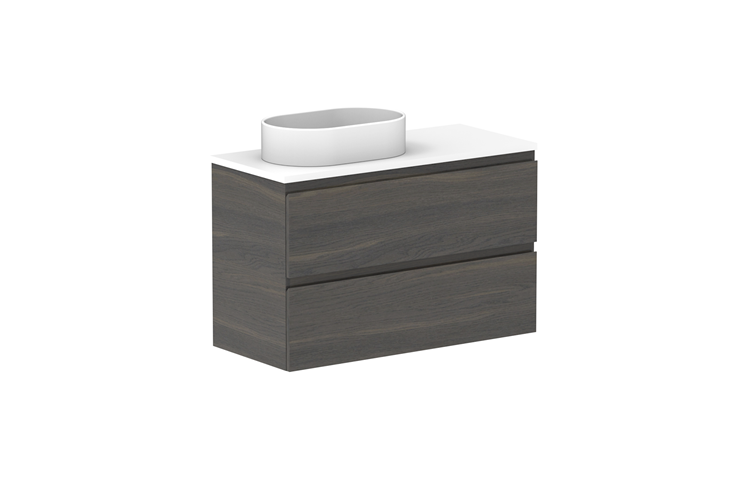 ADP Glacier Pro Ensuite All Drawer Twin Vanity