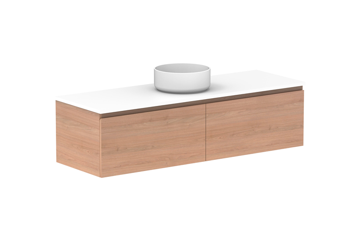 ADP Glacier Pro Full Depth All Drawer Slim Vanity