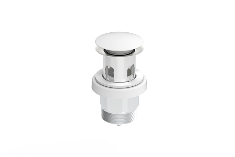 Adp Universal Plug & Waste, Matte White