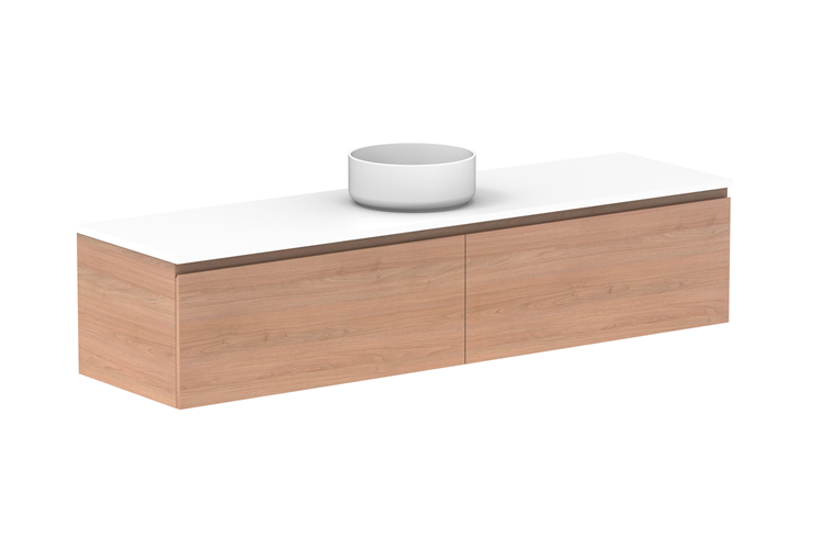 ADP Glacier Pro Full Depth All Drawer Slim Vanity