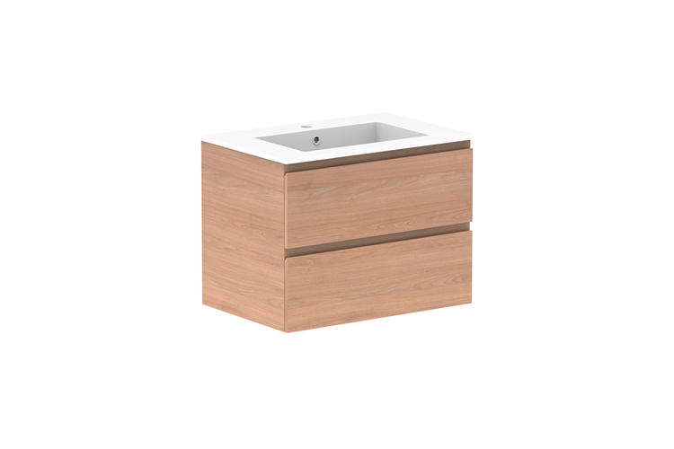ADP Glacier Pro Full Depth All Drawer Twin Vanity