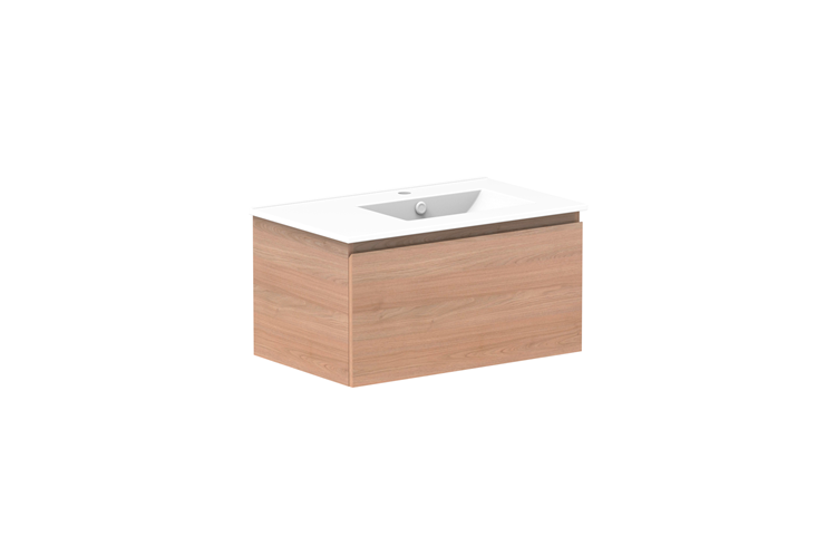 ADP Glacier Lite Full Depth All Drawer Slim Vanity