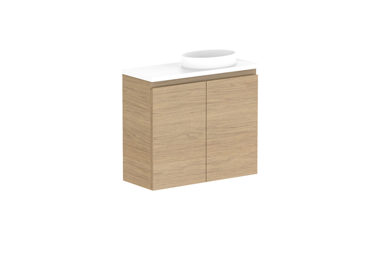 ADP Glacier Lite Mini Wall Hung All Door Vanity