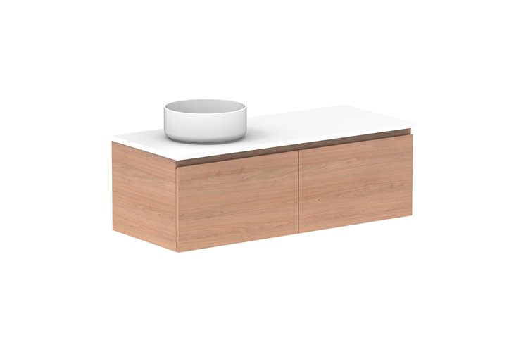 ADP Glacier Lite Full Depth All Drawer Slim Vanity