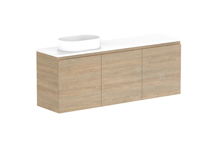 ADP Glacier Lite Ensuite All Door Twin Vanity