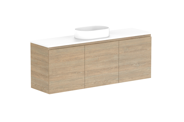 ADP Glacier Pro Ensuite All Door Twin Vanity