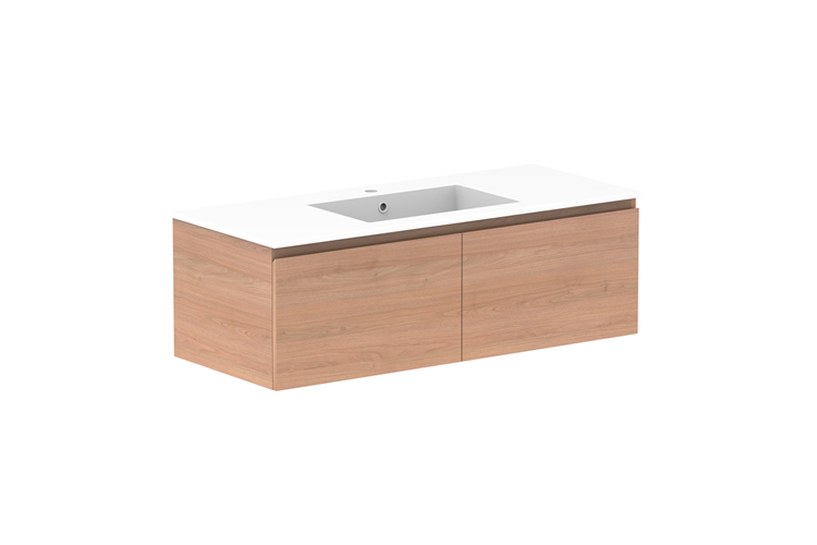 ADP Glacier Lite Full Depth All Drawer Slim Vanity