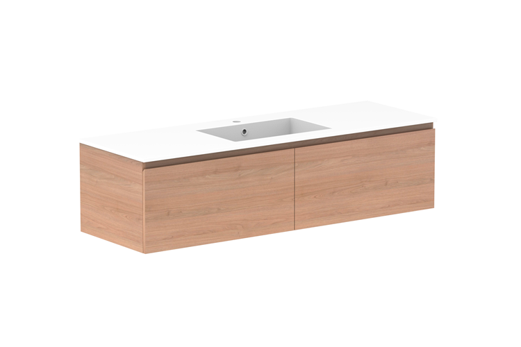 ADP Glacier Pro Full Depth All Drawer Slim Vanity