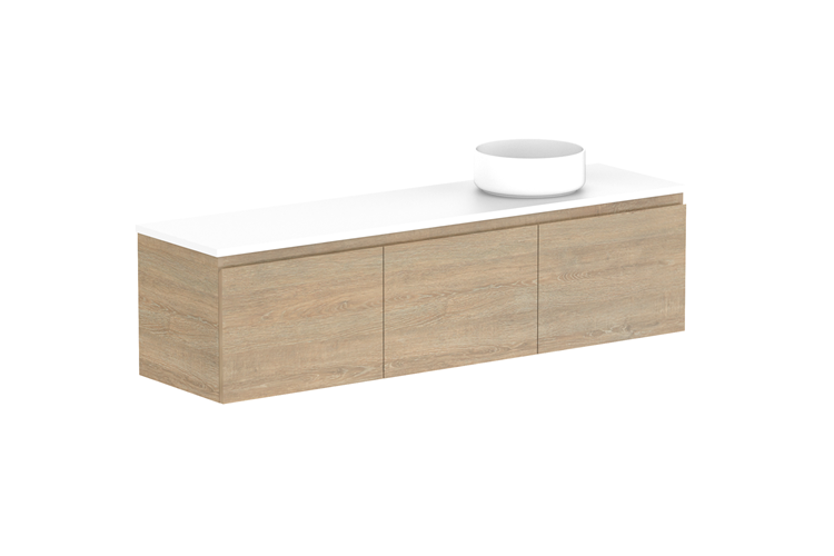 ADP Glacier Lite Ensuite All Door Slim Vanity