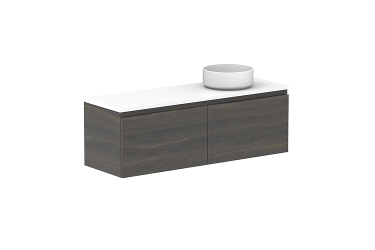 ADP Glacier Lite Ensuite All Drawer Slim Vanity