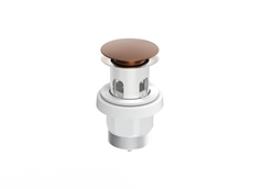 ADP Universal Plug & Waste, Brushed Copper