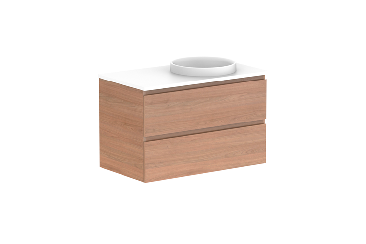 ADP Glacier Pro Full Depth All Drawer Twin Vanity