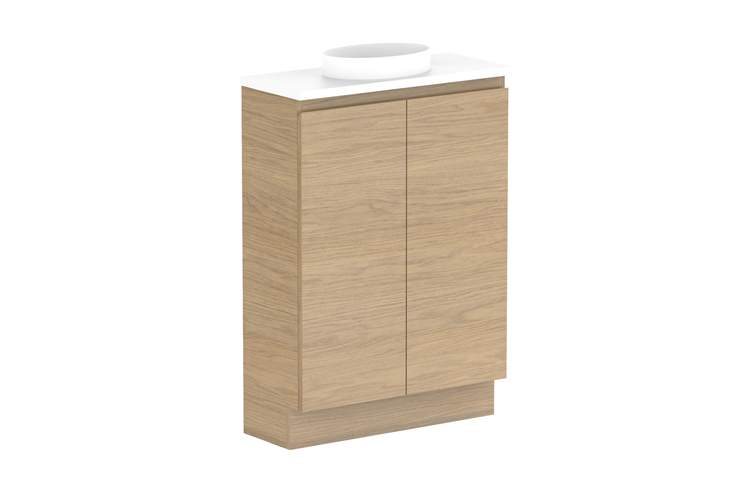 ADP Glacier Lite Mini Floor Mount All Door Vanity