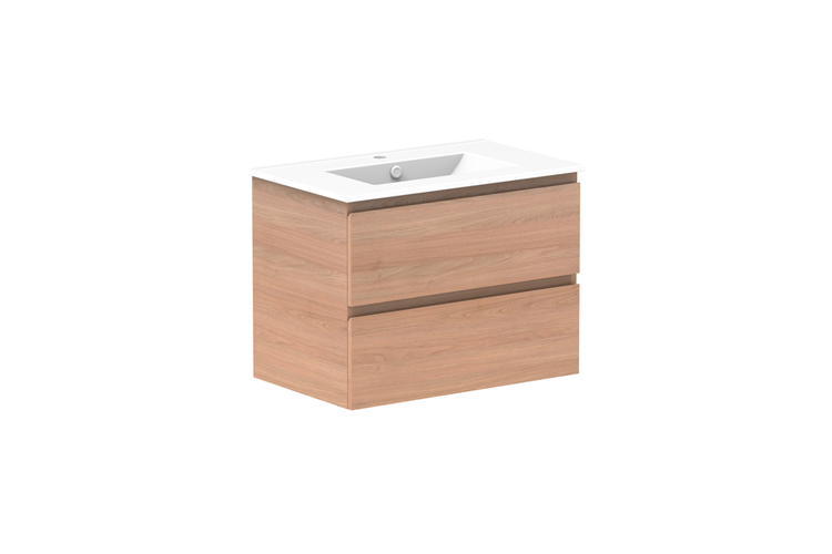 ADP Glacier Lite Full Depth All Drawer Twin Vanity