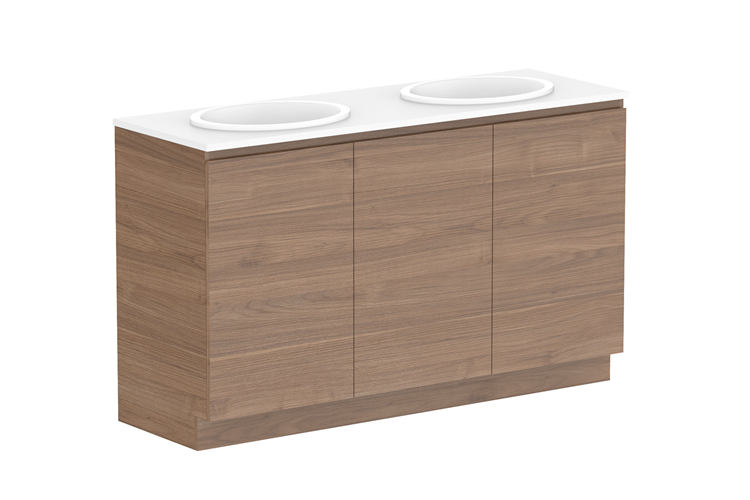 ADP Glacier Pro Full Depth All Door Trio Vanity