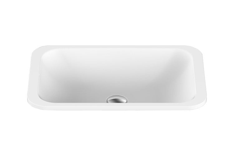 Adp Glory Inset Basin, Matte White (VB)