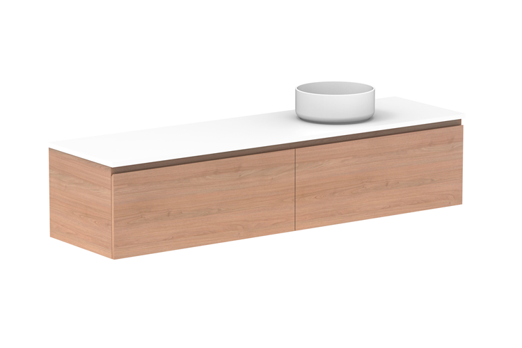 ADP Glacier Pro Full Depth All Drawer Slim Vanity