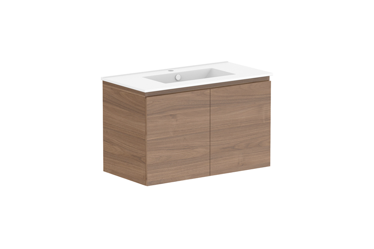 ADP Glacier Lite Full Depth All Door Twin Vanity