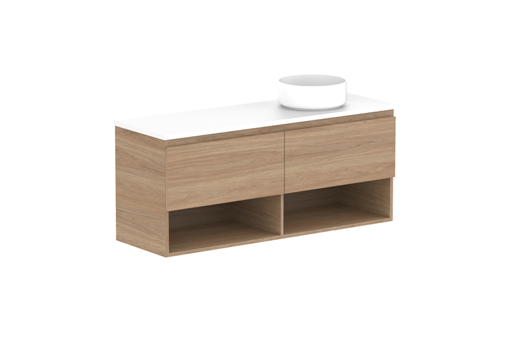 ADP Glacier Lite Ensuite Shelf Slim Vanity