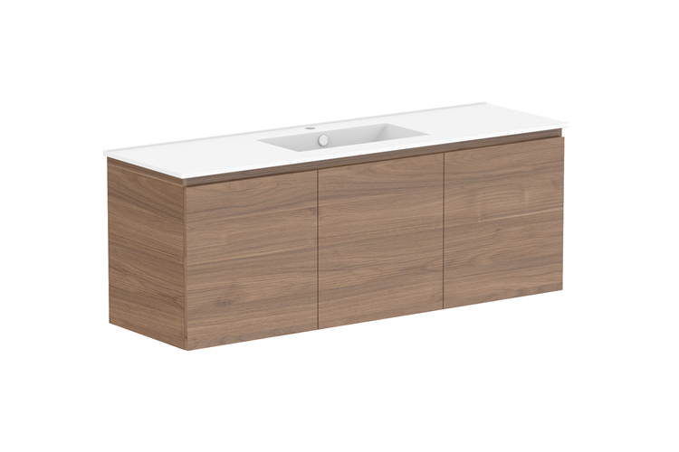 ADP Glacier Pro Full Depth All Door Twin Vanity