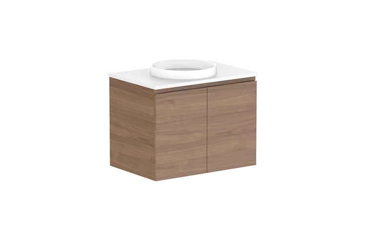 ADP Glacier Pro Full Depth All Door Twin Vanity