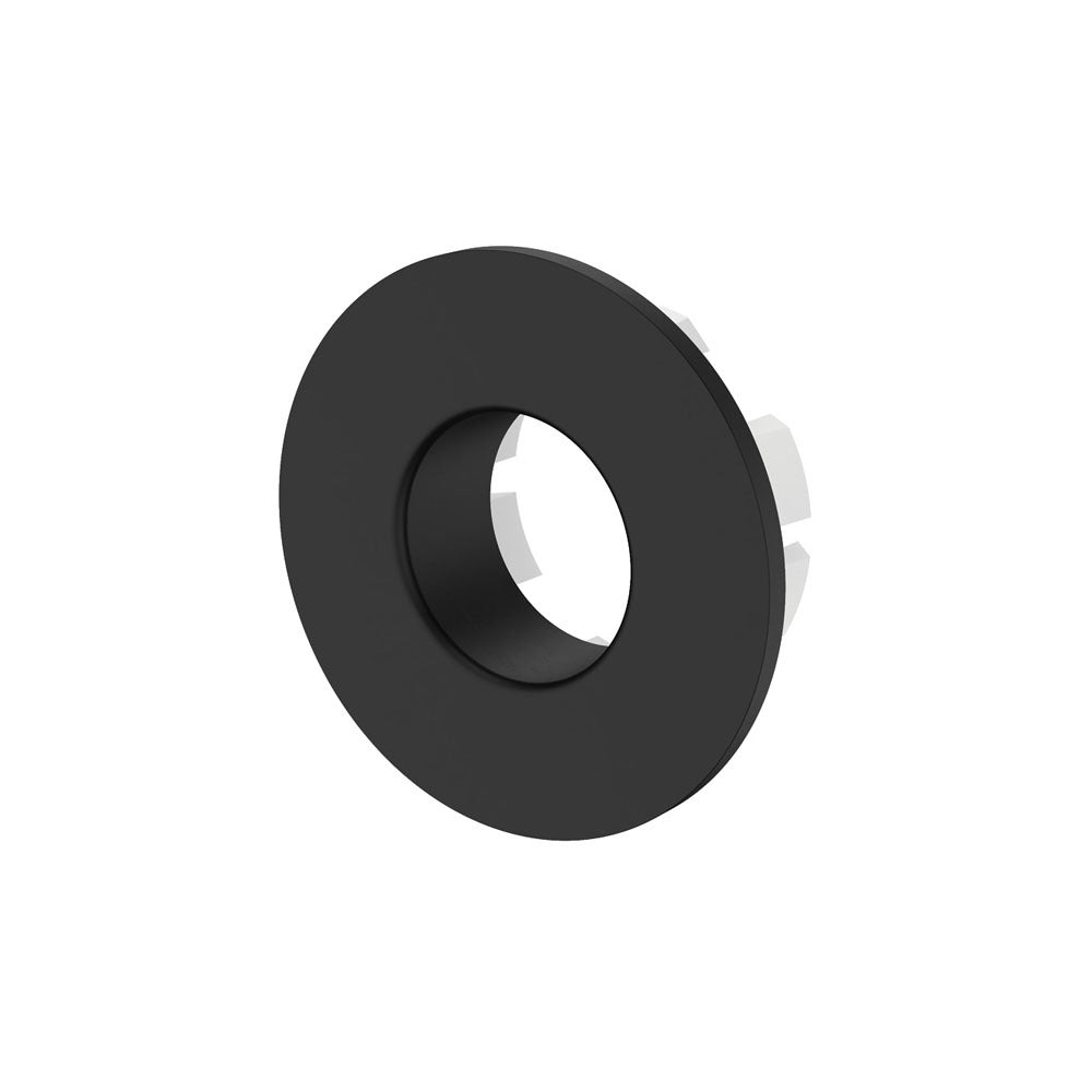 Fienza Round Overflow Ring, Matte Black