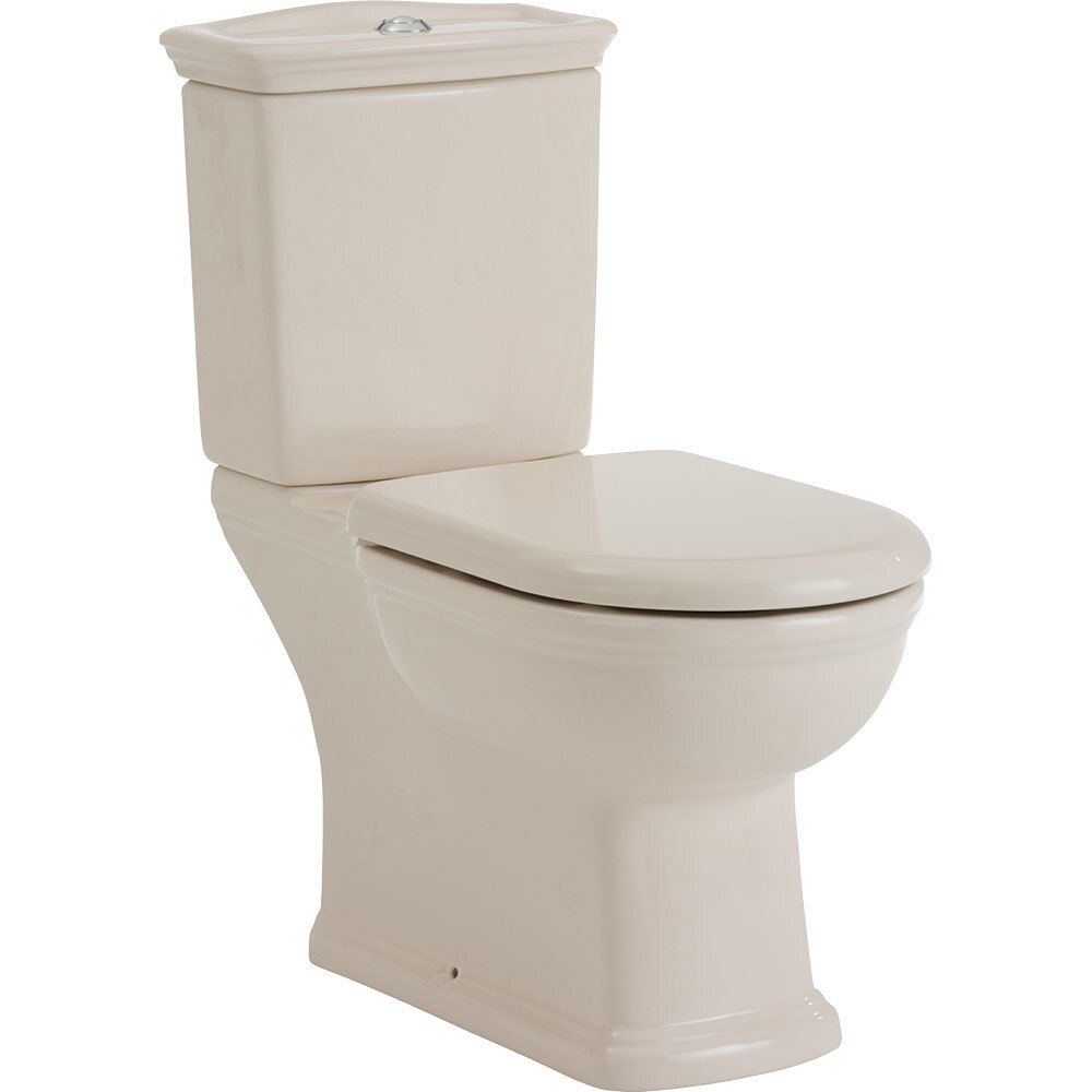 Fienza RAK Washington Close-Coupled Toilet Suite Ivory