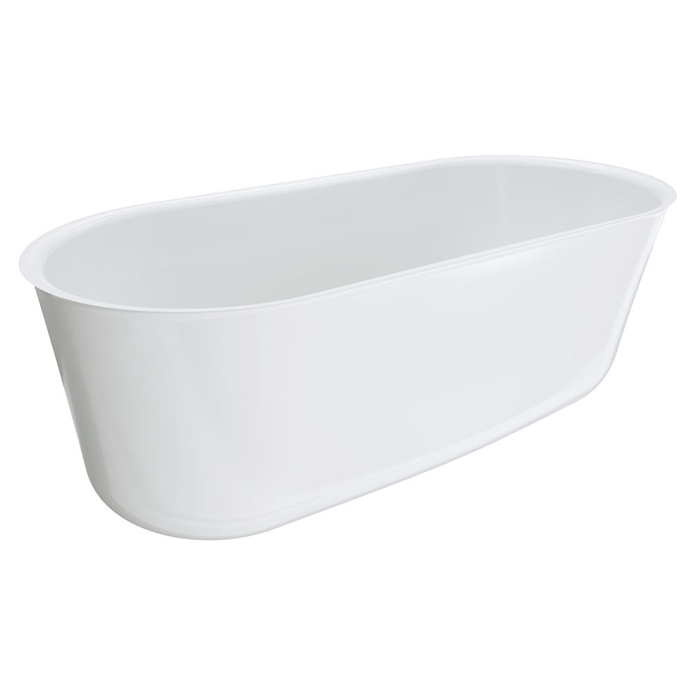 Fienza Windsor Freestanding Acrylic Bath 1500mm Gloss White