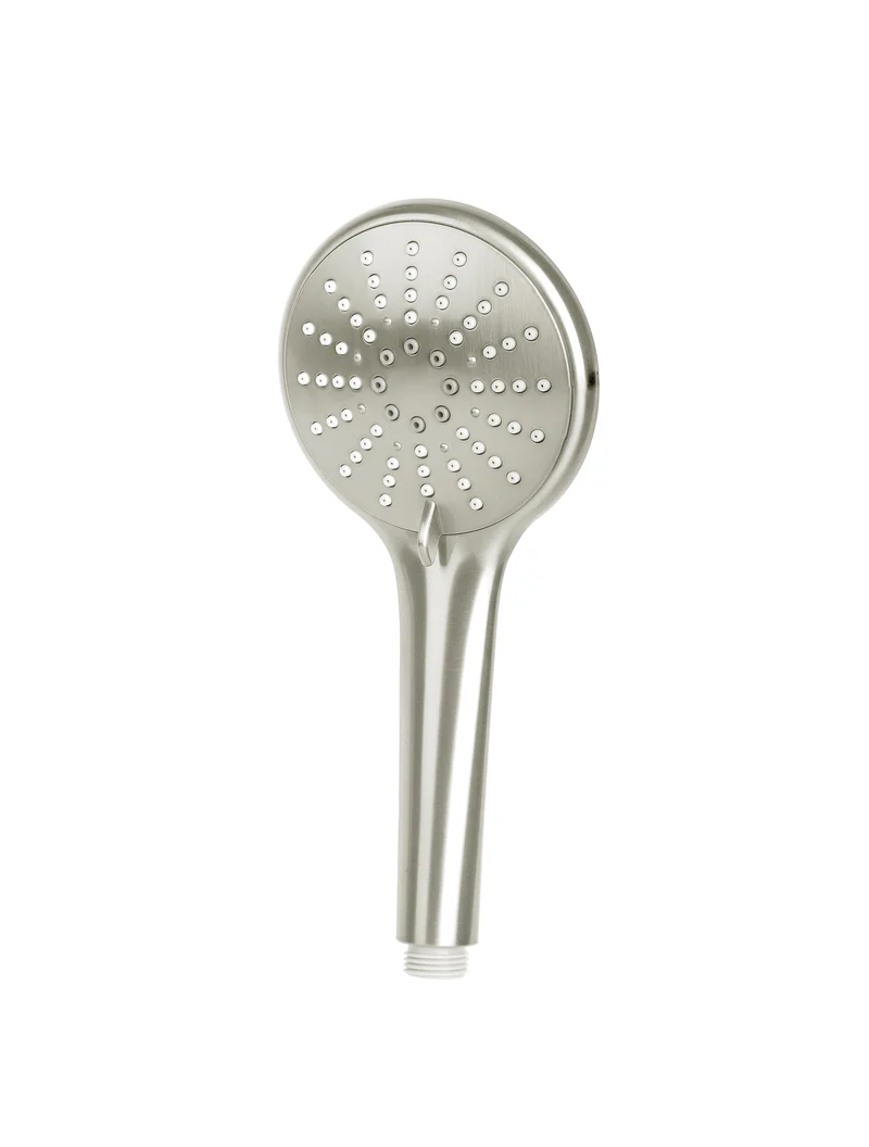 Meir Round 3-Function Hand Shower Wand, Brushed Nickel