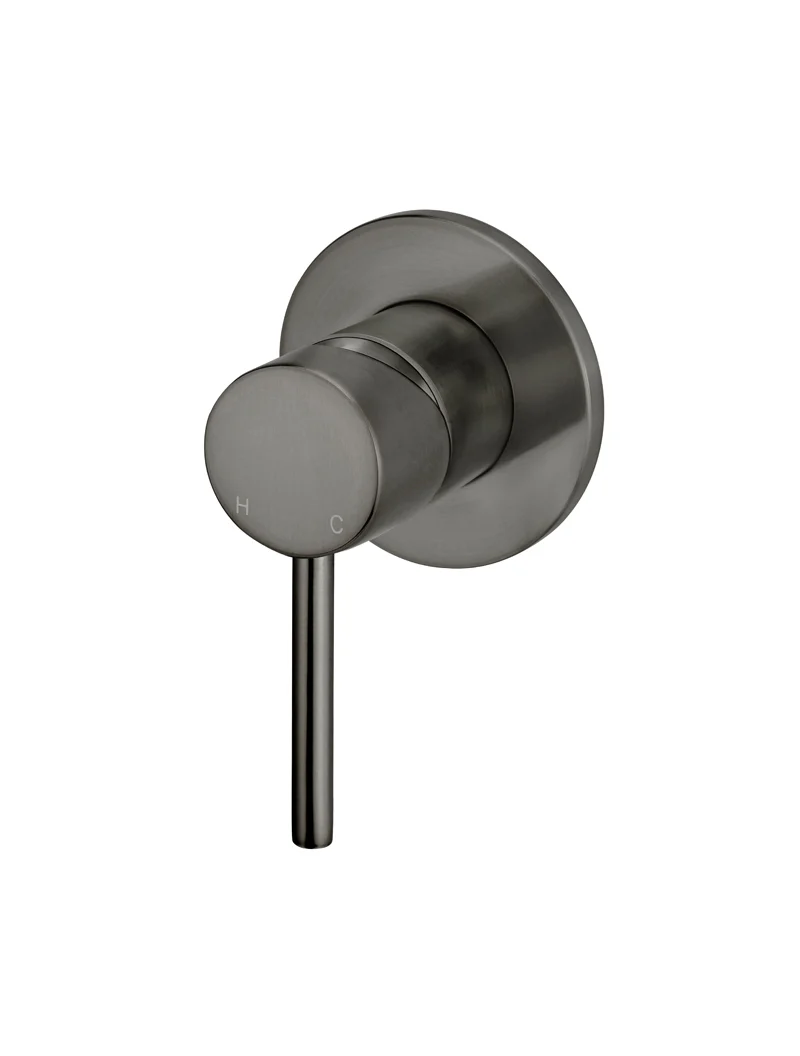 Meir Round Wall Mixer Trim Kit (In-Wall Body Not Included), Shadow