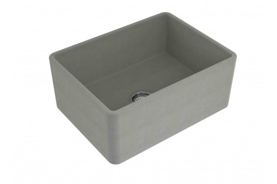 Turner Hastings Novi 60x46 Fireclay Butler Sink, Concrete Look