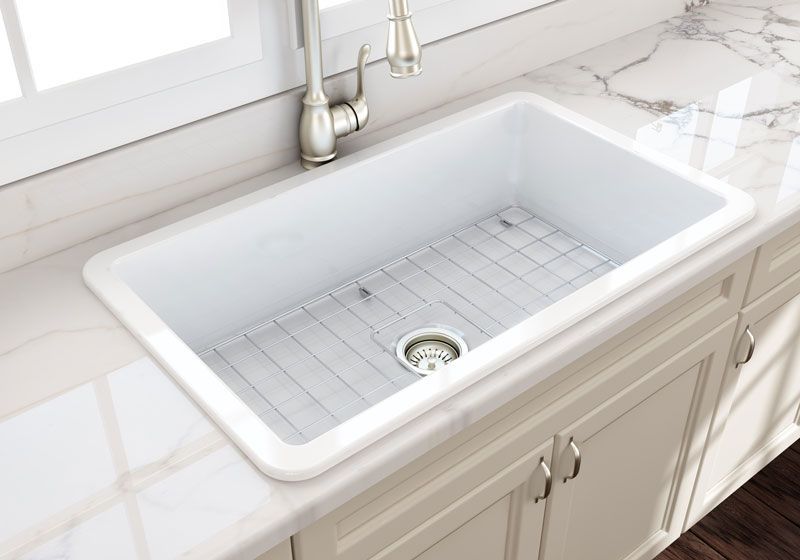 Turner Hastings Cuisine 81x48 Inset / Undermount Fireclay Sink