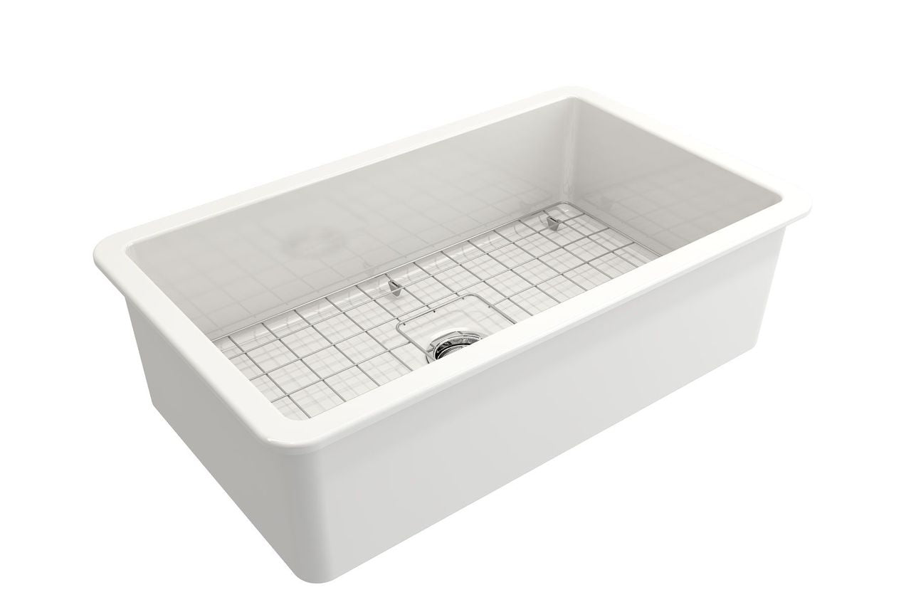 Turner Hastings Cuisine 81x48 Inset / Undermount Fireclay Sink