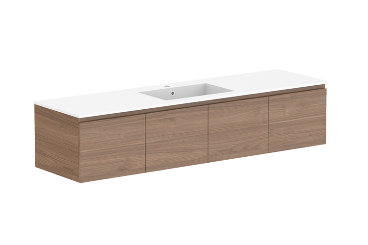 ADP Glacier Lite Full Depth All Door Slim Vanity