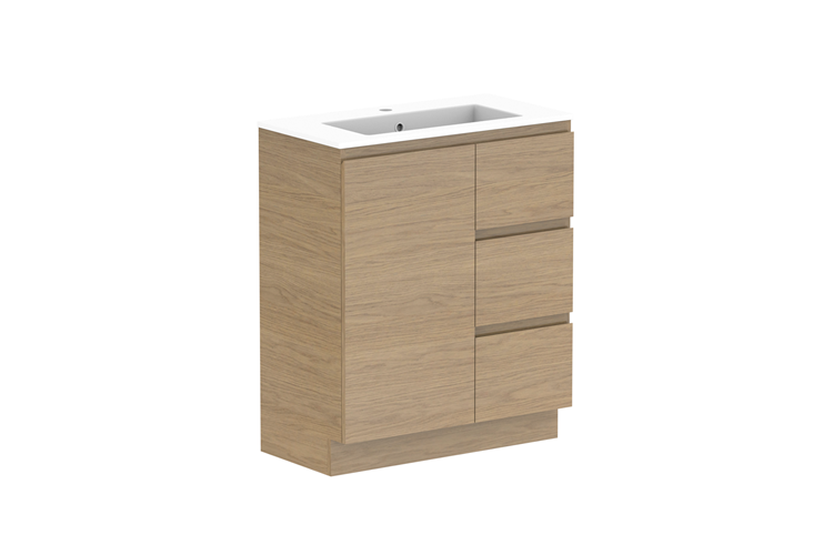 ADP Glacier Pro Ensuite Door & Drawer Trio Vanity