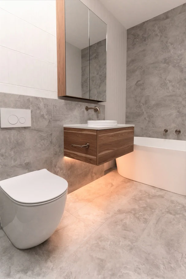 Meir Geberit Sigma21 Dual Flush Plate, Brushed Nickel