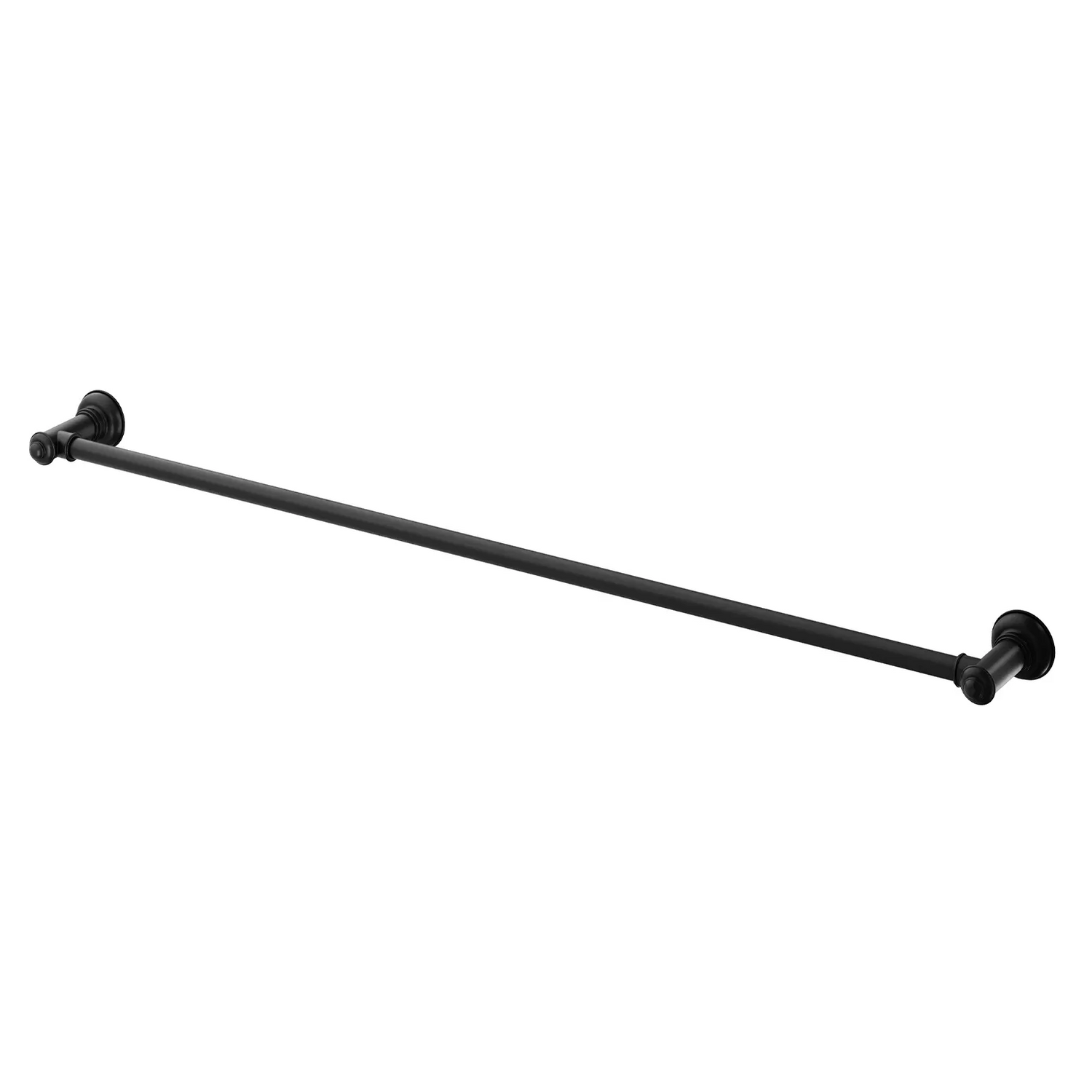 Phoenix Cromford Single Towel Rail 800mm, Matte Black