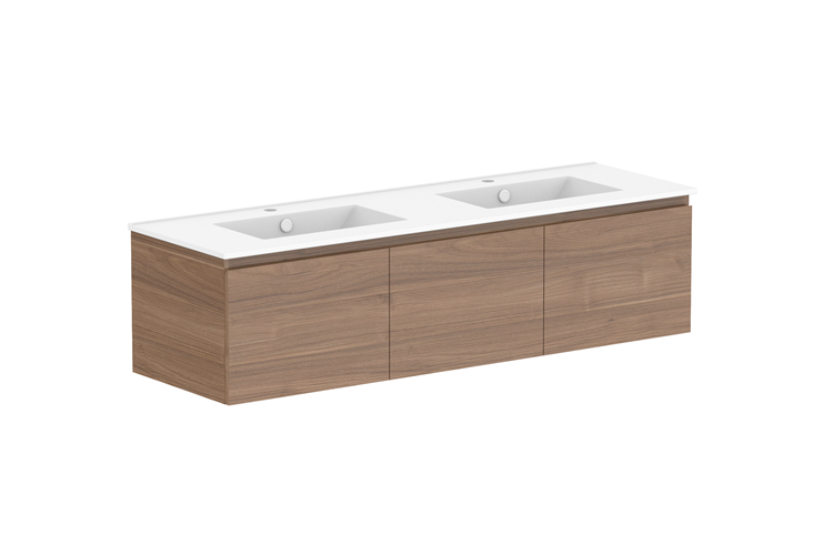 ADP Glacier Lite Full Depth All Door Slim Vanity