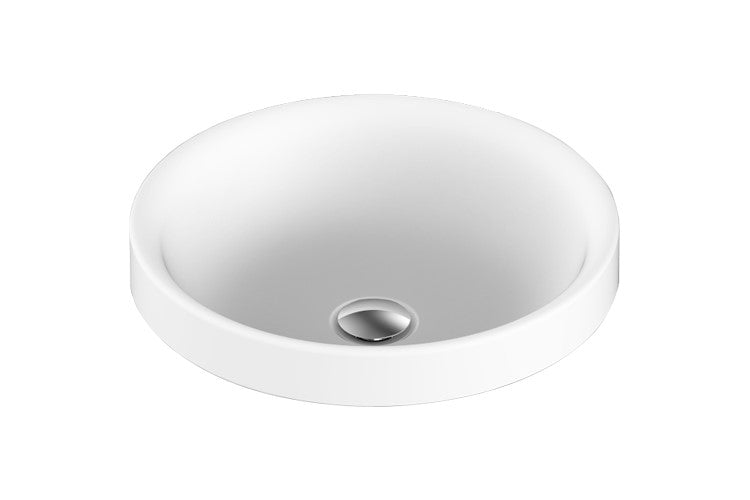 Adp Respect Semi-inset Basin, Gloss White