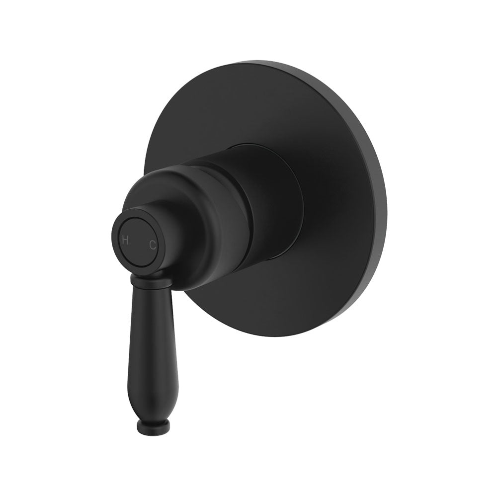 Fienza Eleanor Wall Mixer Matte Black