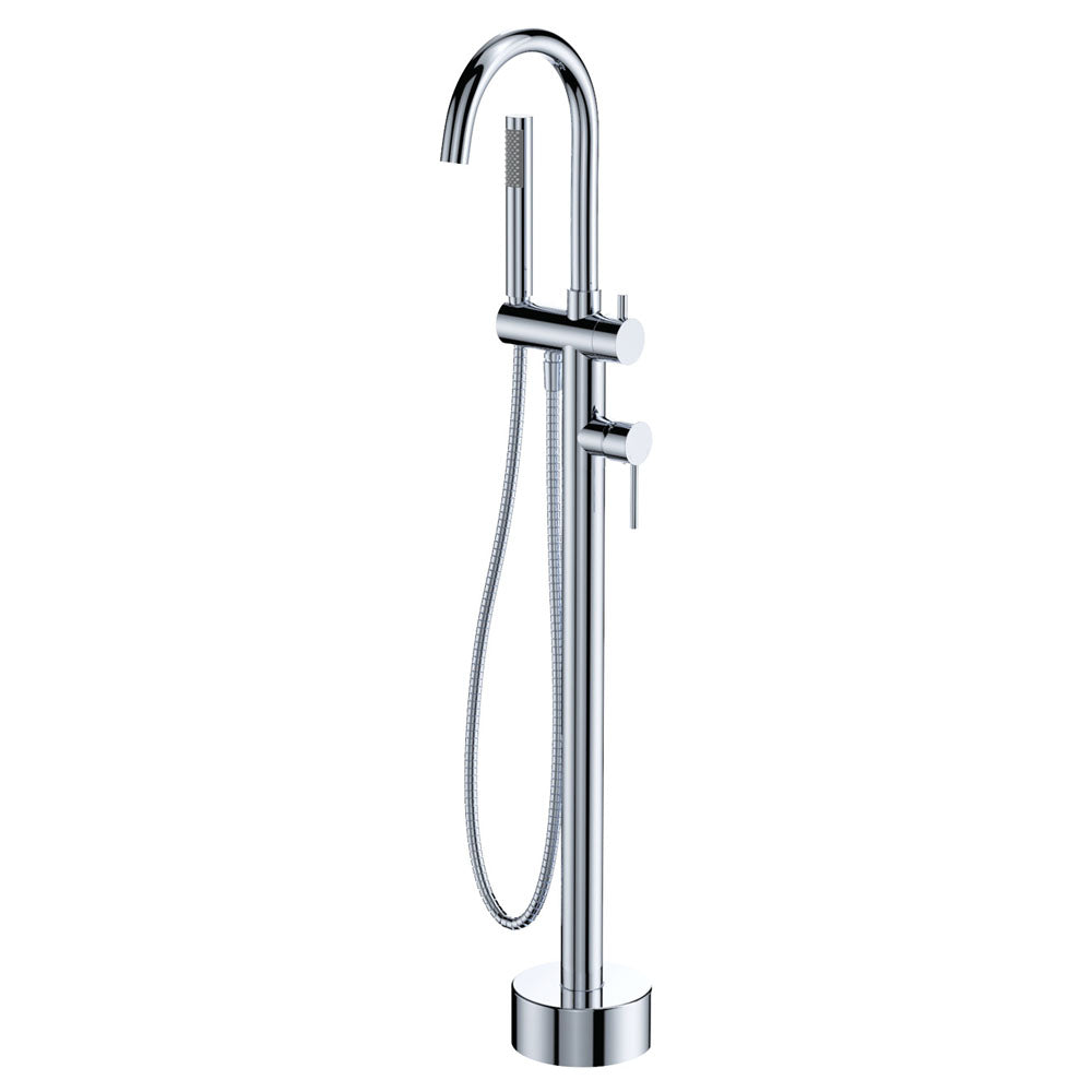 Fienza Isabella Floor Standing Mixer & Shower Chrome