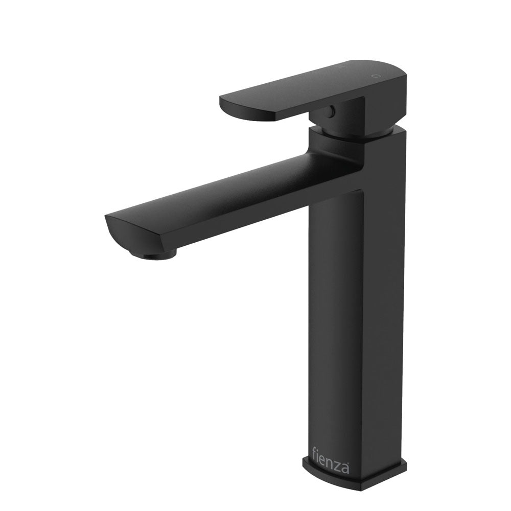 Fienza Koko Medium Basin Mixer Matte Black