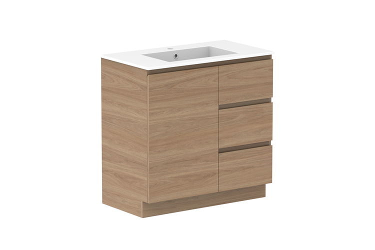 Adp Glacier Pro Full Depth Door & Drawer Trio Vanity