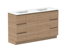 Adp Glacier Lite Full Depth Door & Drawer Trio Vanity