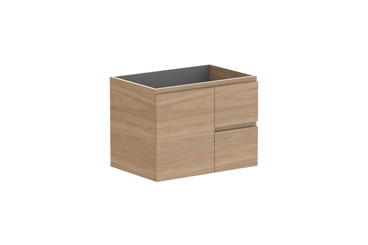 ADP Glacier Pro Full Depth Door & Drawer Twin Vanity