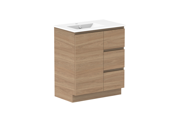 Adp Glacier Lite Full Depth Door & Drawer Trio Vanity