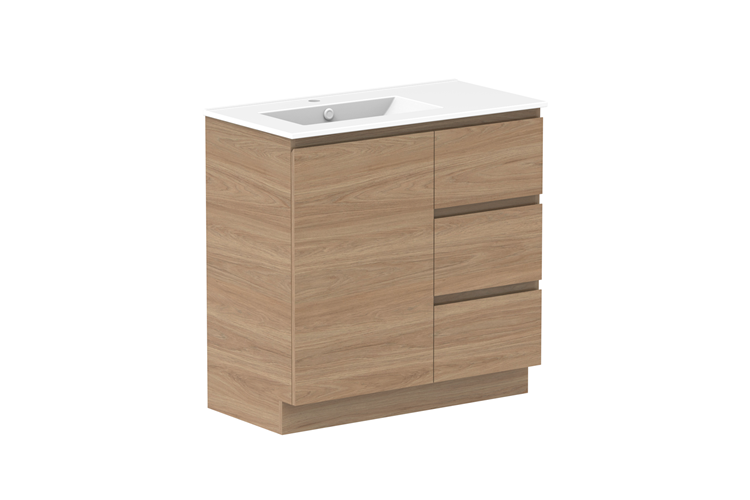 Adp Glacier Pro Full Depth Door & Drawer Trio Vanity